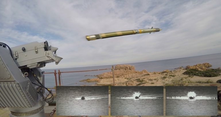 MBDA successfully demonstrates the anti-surface capabilities of the Mistral missile